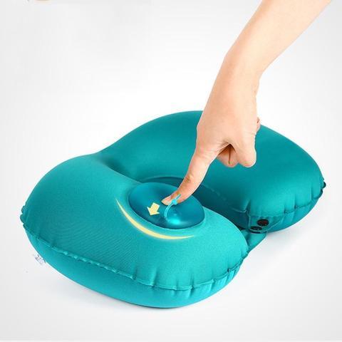 Inflatable Travel U-shaped Pillow