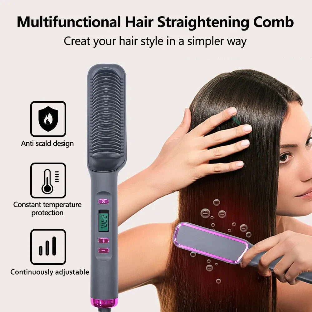 ImageElectric Hair Straightening Comb